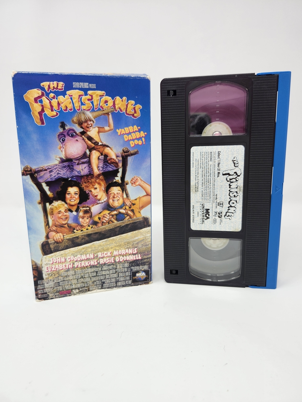 The Flintstones VHS Tape - Tested - Hannah Barbera